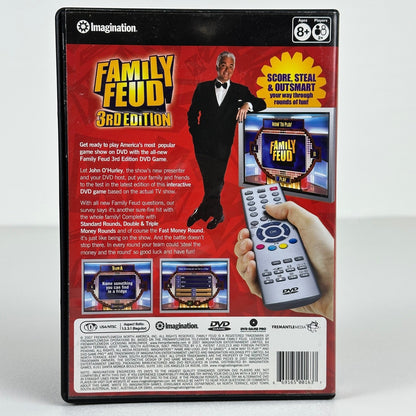 Family Feud 3rd Edition DVD Game John OHurley Imagination 2007 Trivia 2+ Players by Imagination Entertainment