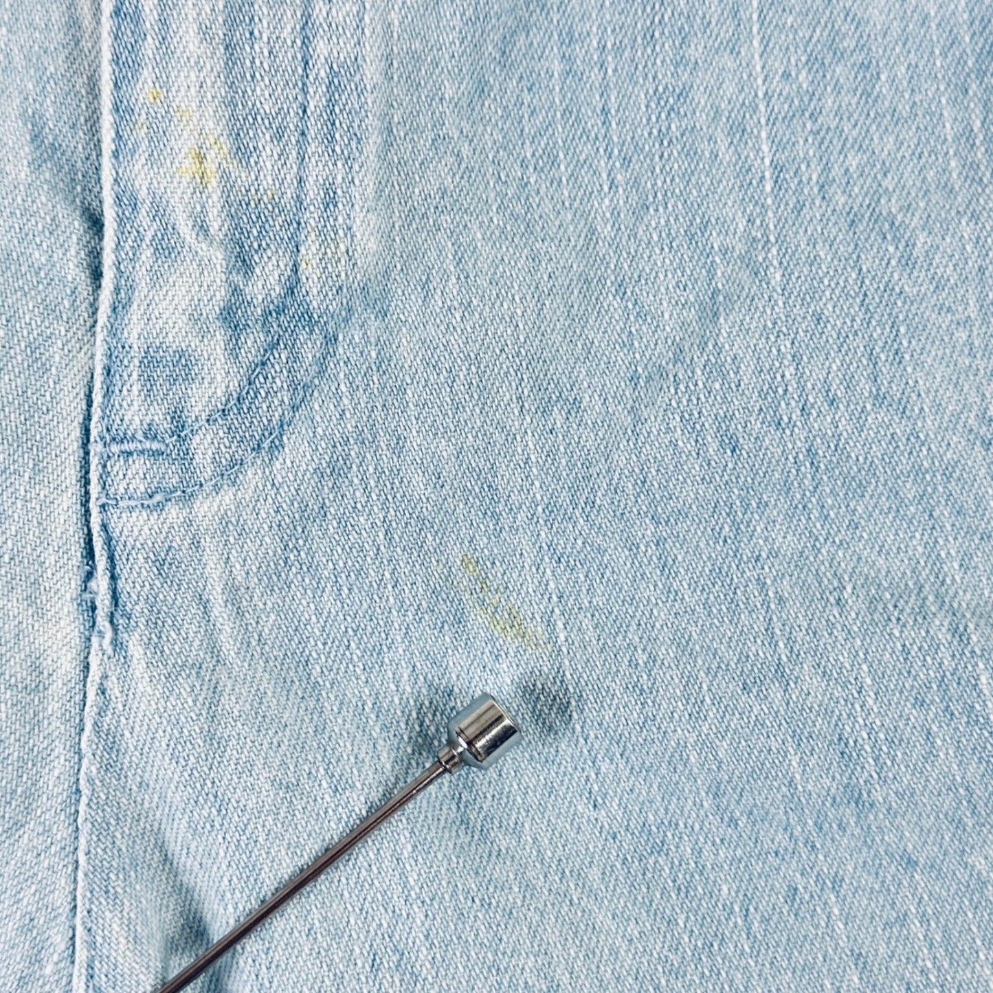 Liz Claiborne Lizwear Light Wash Denim Bermuda Shorts 18W Light Blue Cotton by Liz Claiborne