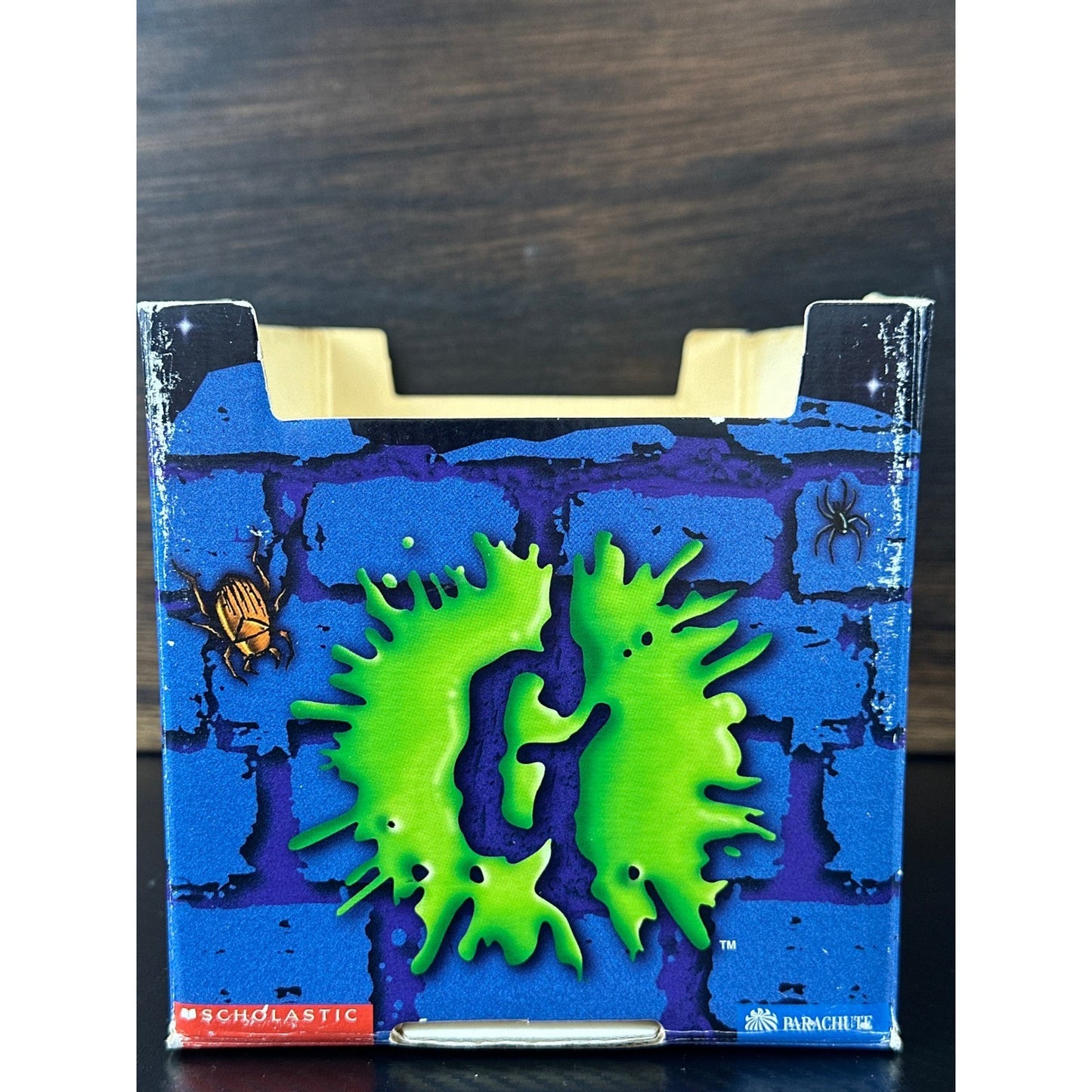 Vintage 1997 Goosebumps Cardboard Bookends Slappy Mummy RL Stine Scholastic 90s by Scholastic