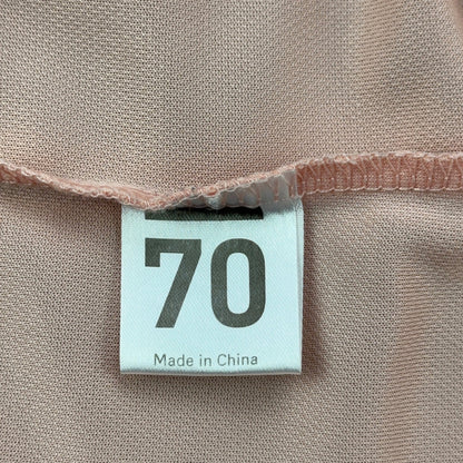 Sub 70 Mens XL Golf Polo Shirt Peach Neon Yellow Colorblock Performance Pique by Sub70