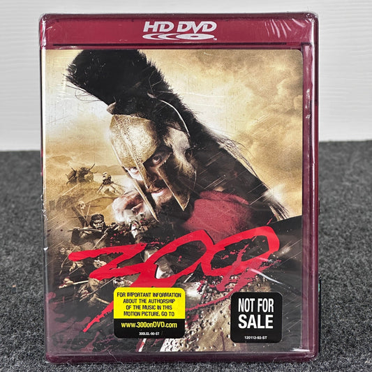 300 HD DVD Movie 2007 Zack Snyder Gerard Butler Warner Bros New Sealed Promo by Buysaavy