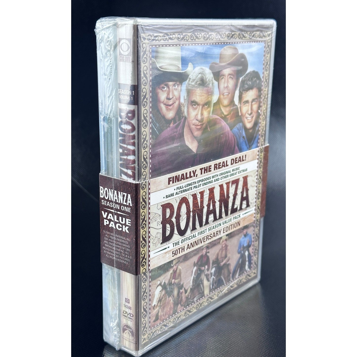 Bonanza Season 1 50th Anniversary DVD Value Pack Box Set - Classic Western by Buysaavy