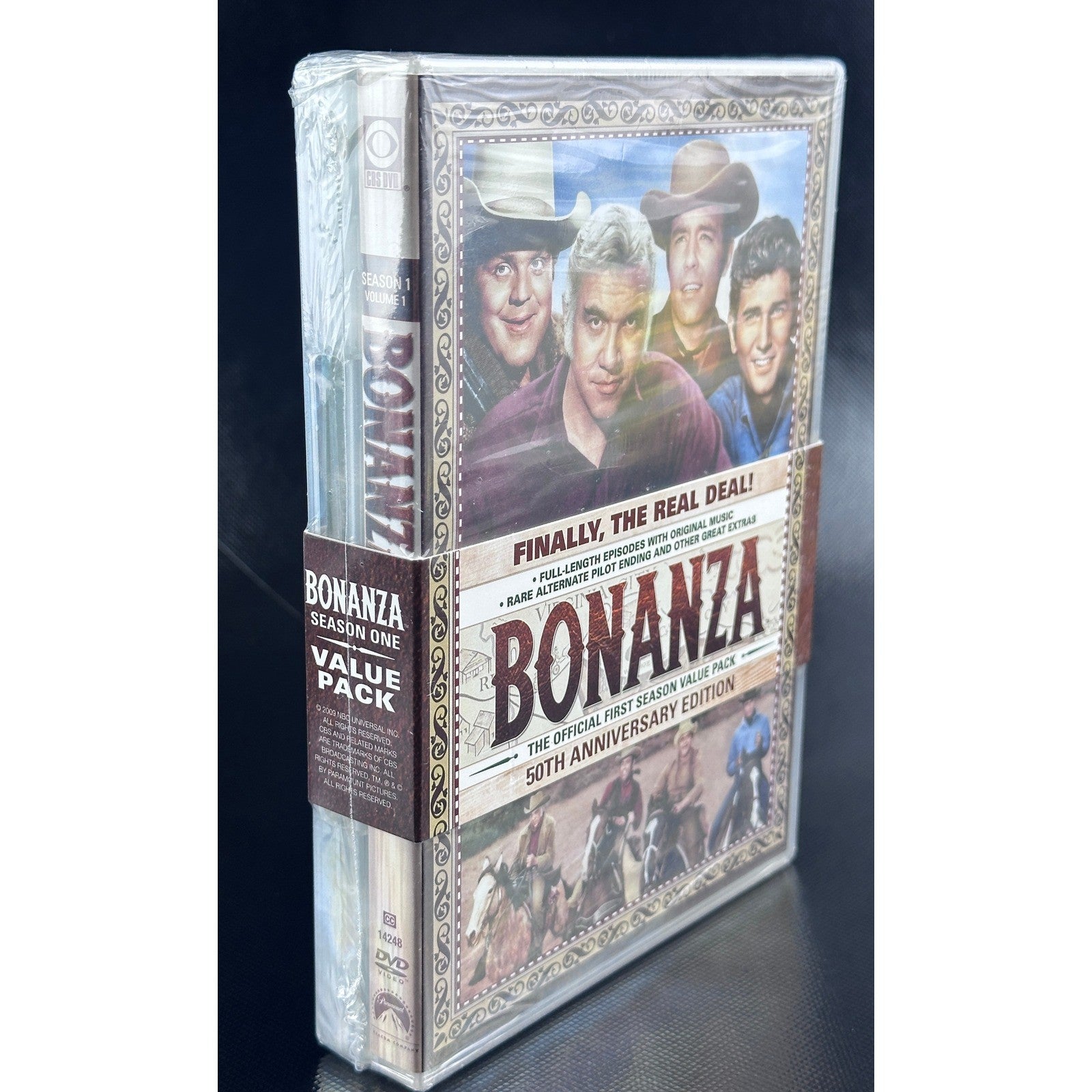 Bonanza Season 1 50th Anniversary DVD Value Pack Box Set - Classic Western by Buysaavy