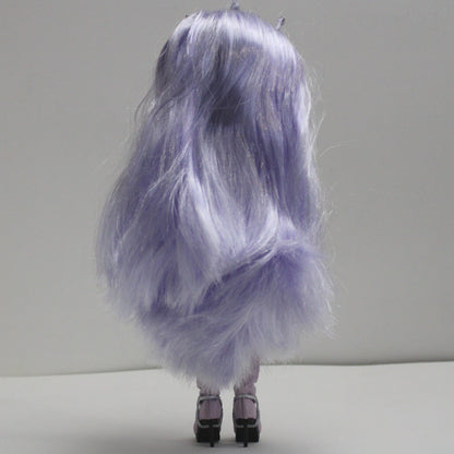 Rainbow High Violet Willow Doll with Crown and Microphone Fashion Toy for Girls by Unbranded