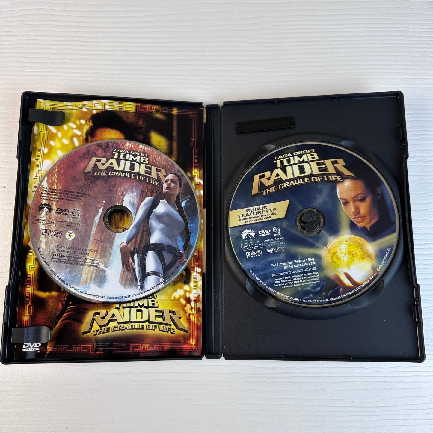 Lara Croft Tomb Raider The Cradle of Life DVD Special Collector's Edition 2-Disc by Buysaavy
