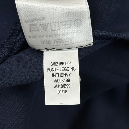 Old Navy Stevie Navy Blue Slim Fit Front Seam Pull On Pants Womens Size M by Old Navy