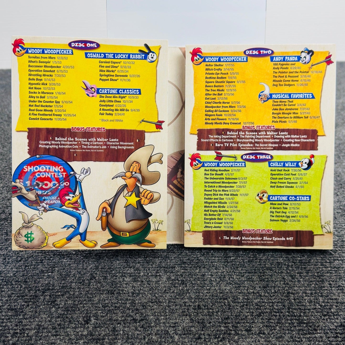 Woody Woodpecker and Friends Classic Cartoon Collection Vol 2 3-Disc DVD by Buysaavy