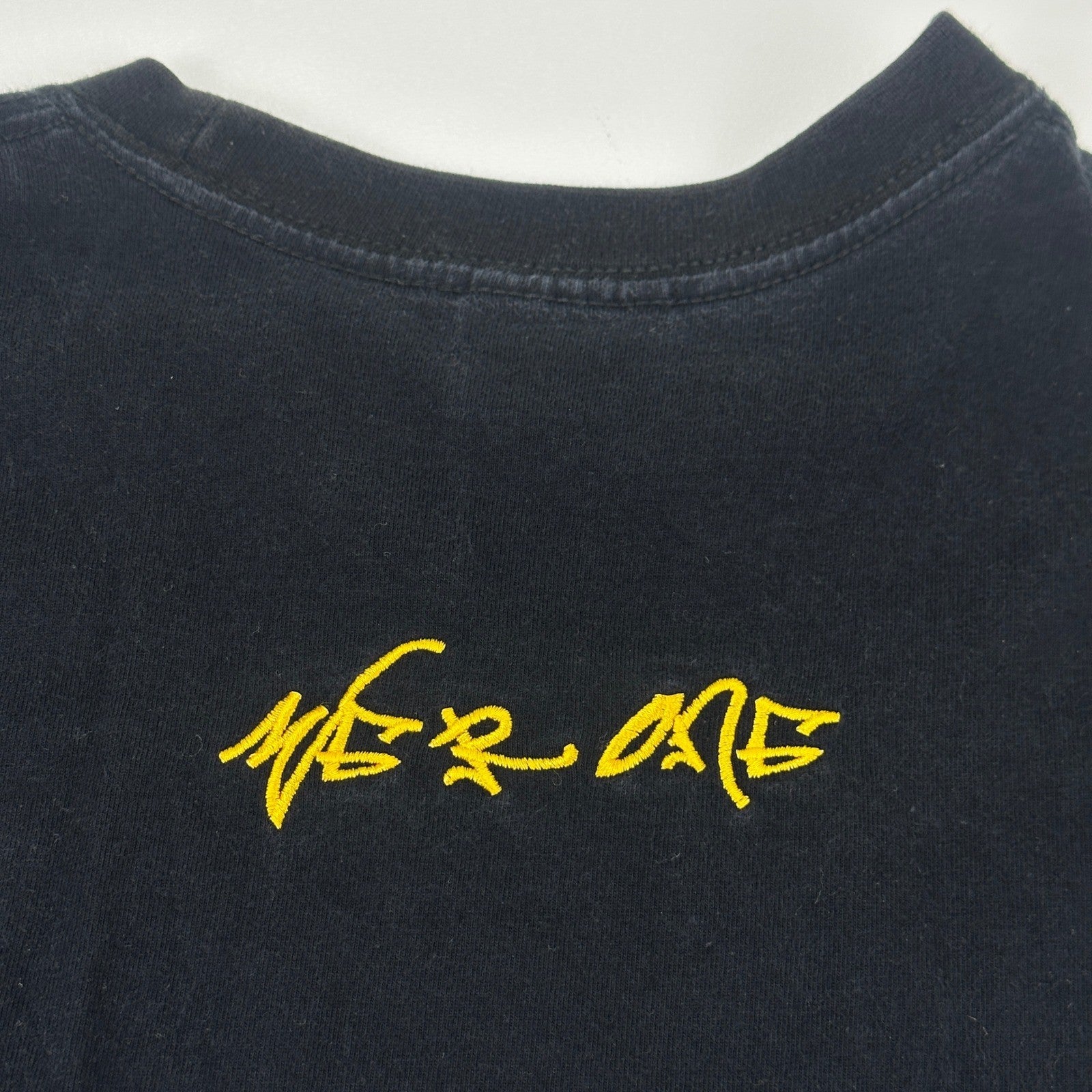 Luxe-T Luxury Sport Mens 3X Black Long Sleeve Sun Graphic We R One T-Shirt by Luxe-T