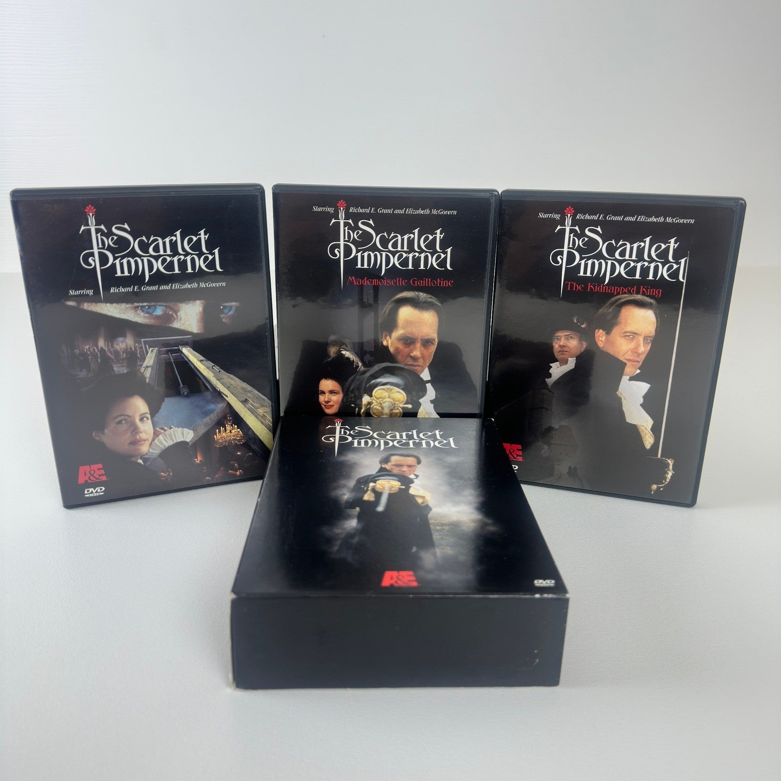The Scarlet Pimpernel A&E BBC DVD Box Set Richard E Grant 3-Disc Collection by Buysaavy