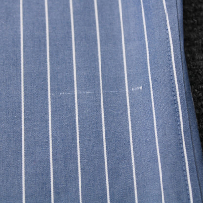 Brooks Brothers Regent Blue White Stripe Non-Iron Supima Cotton Shirt 16 1/2 -33 by Brooks Brothers