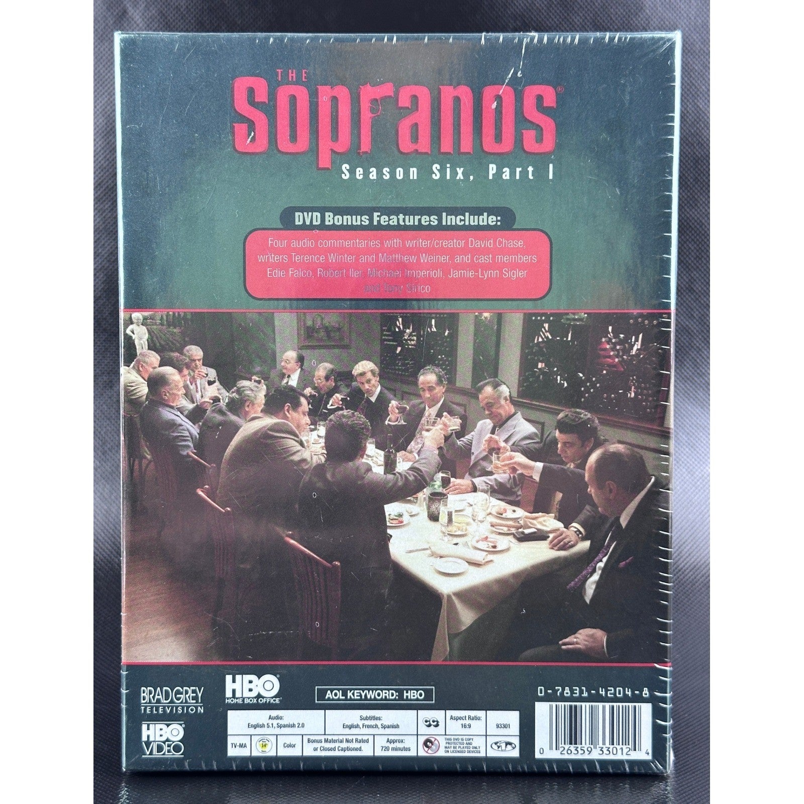 The Sopranos Season 6 Part 1 DVD Sealed Collector's Edition HBO Home Video by Buysaavy