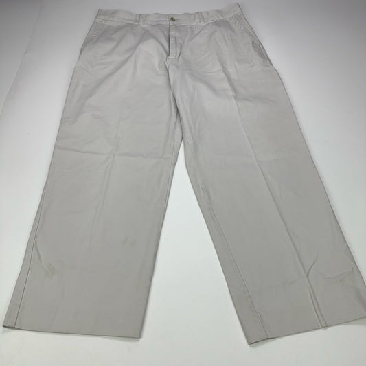 Natural Issue Mens Chino Pants 36x30 Stone Beige 100% Cotton Straight Leg Flat by Natural Issue