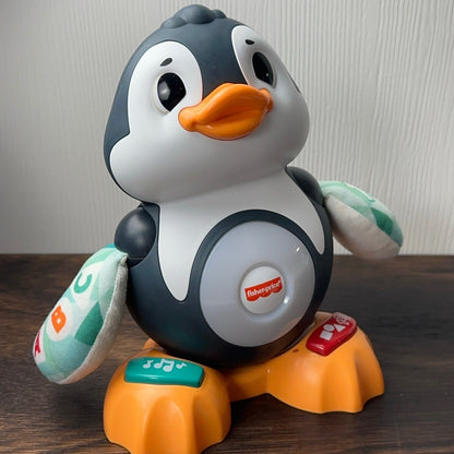 Fisher-Price Linkimals Penguin and Sloth Musical Learning Toys Set Tested and Works by Fisher-Price