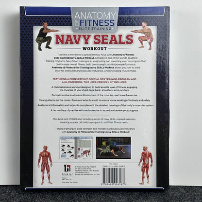 Anatomy of Fitness Elite Training Navy SEALs Workout Book & DVD Kit Stephen Erle by Buysaavy