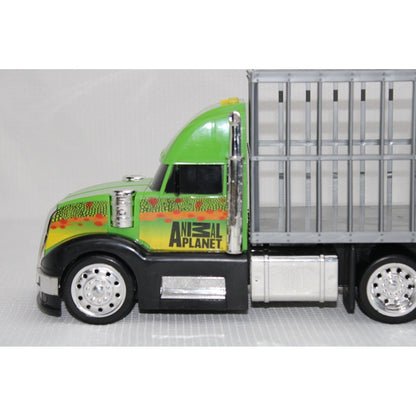 Animal Planet Dinosaur Transport Truck Playset 4 Figures Accessories 14" by Animal Planet