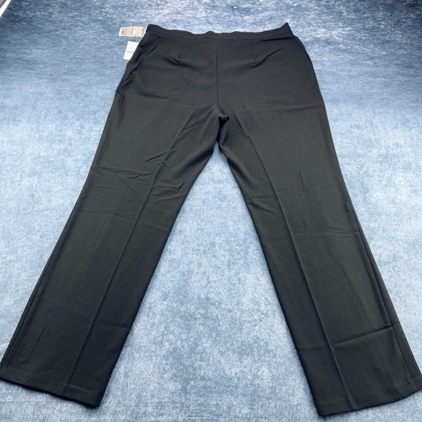 Sag Harbor Missy Modern Luxuries Black Stretch Dress Pants Size 18 H63112 NWT by Sag Harbor