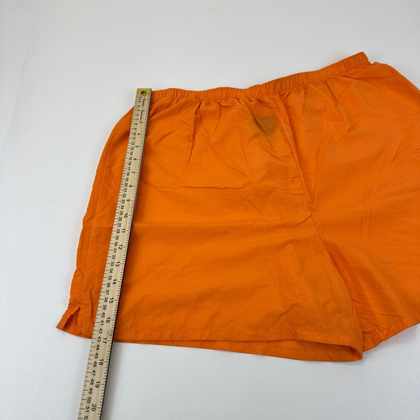 Athletic Works Tiger Lily Orange Nylon Active Shorts XL S8372 AW22D308 by Athletic Works