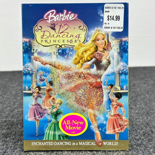 Barbie in the 12 Dancing Princesses DVD 2006 Widescreen New Sealed & Slipcover by Buysaavy