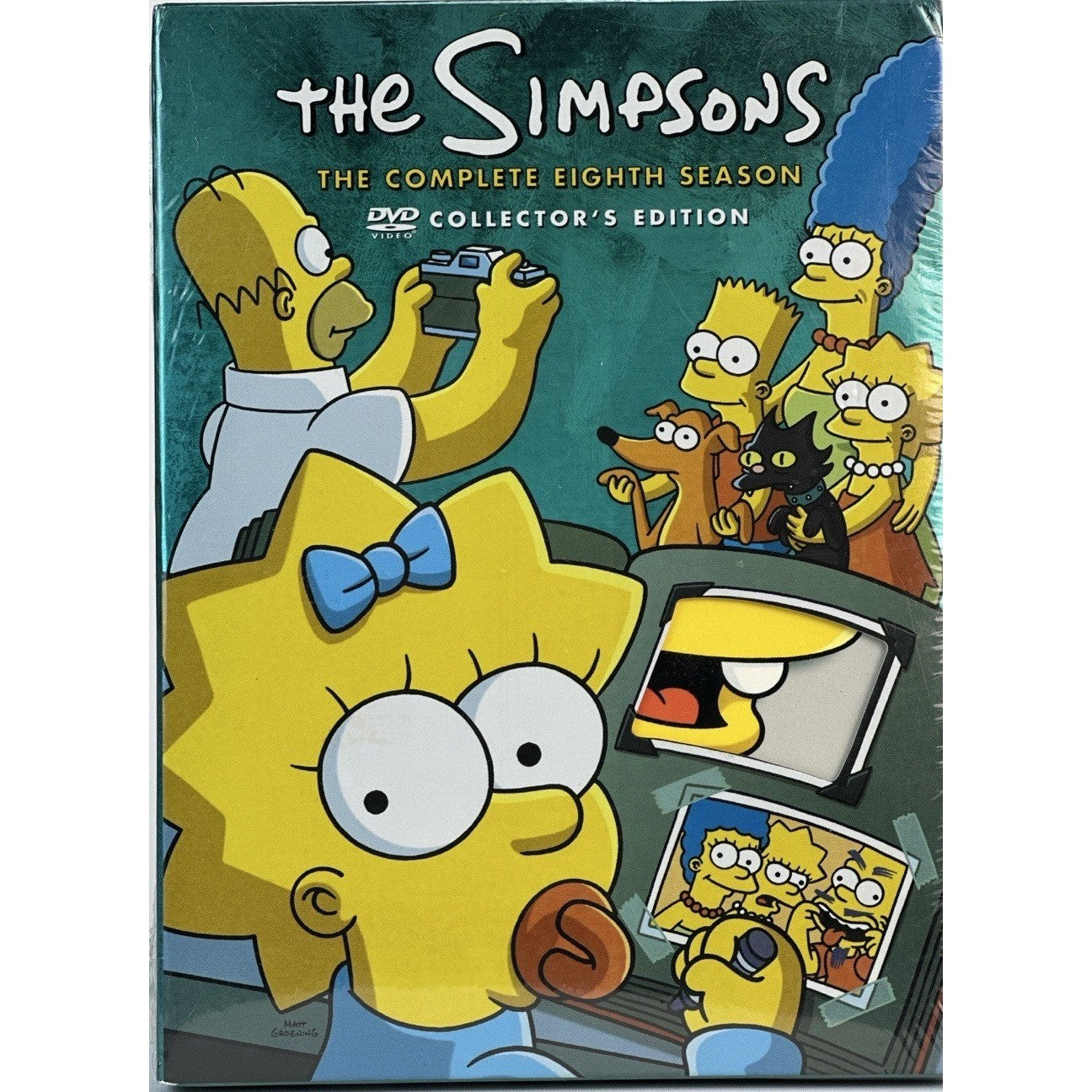 The Simpsons Complete Eighth Season DVD Collector's Edition Sealed by Buysaavy