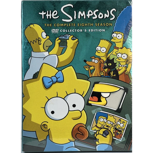 The Simpsons Complete Eighth Season DVD Collector's Edition Sealed by Buysaavy