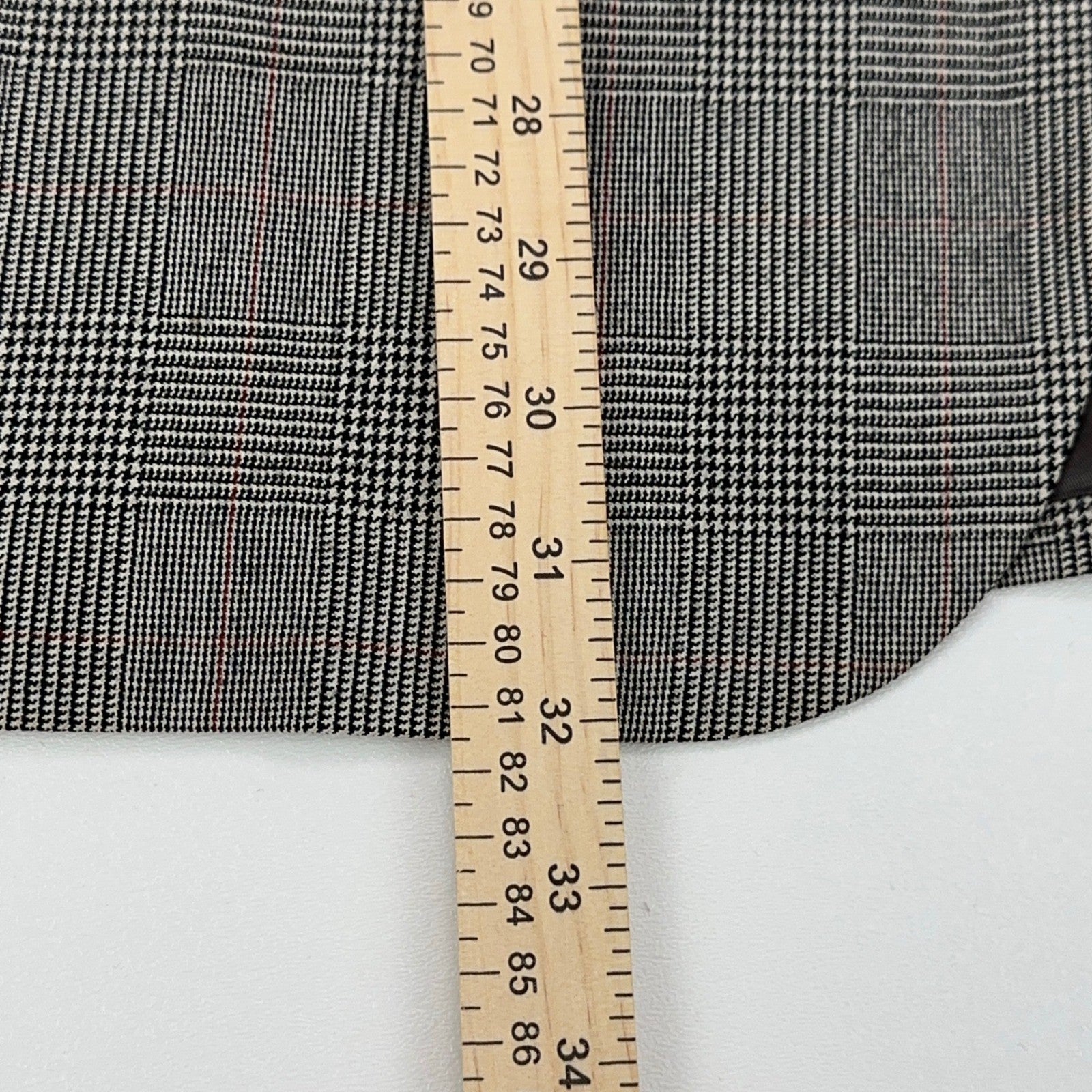 Sterling & Hunt Premier Edition Mens Grey Glen Plaid Worsted Wool Suit by Sterling & Hunt