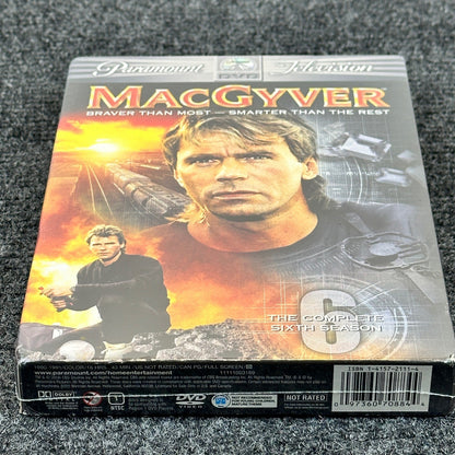 MacGyver The Complete Sixth Season 6 DVD Set Richard Dean Anderson Paramount New by Buysaavy