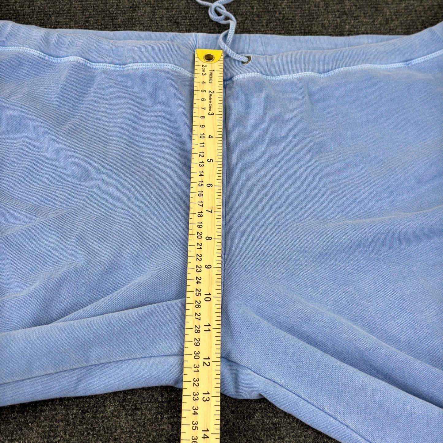 Old Navy Womens XXL Periwinkle Blue Cargo Sweatpants Wide Leg Raw Hem Drawstring by Old Navy