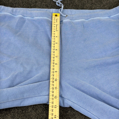 Old Navy Womens XXL Periwinkle Blue Cargo Sweatpants Wide Leg Raw Hem Drawstring by Old Navy
