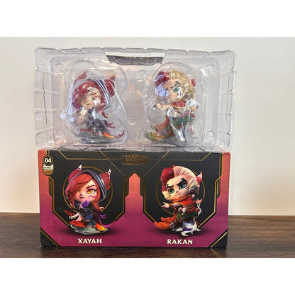 League of Legends Series 3 Xayah Rakan Duo Vinyl Figures Collectible by Riot Games
