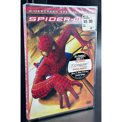 Spider-Man Widescreen Special Edition 2-Disc Collectible DVD Movie Classic by Buysaavy
