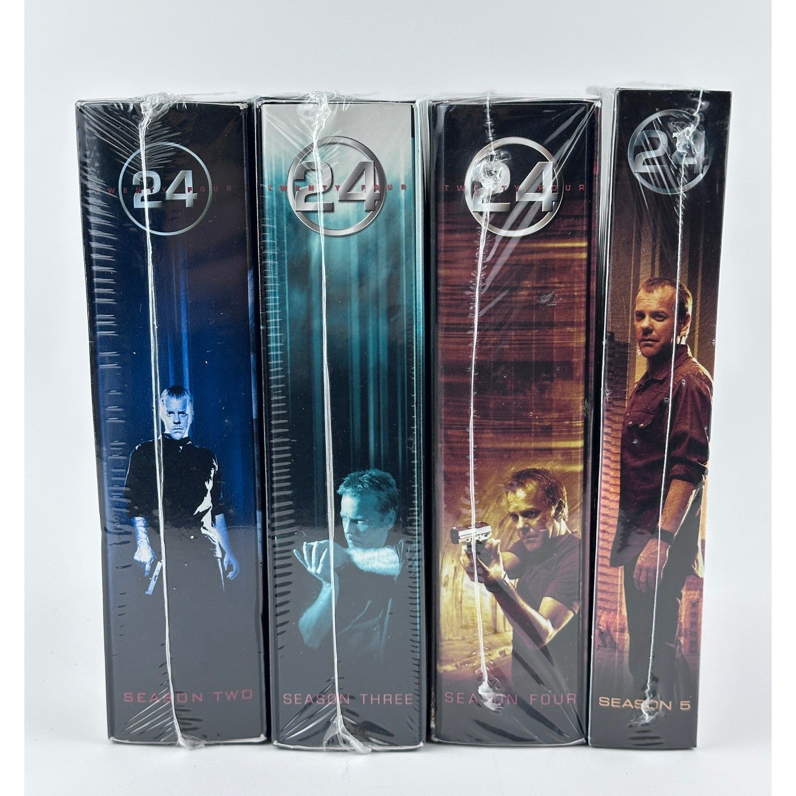 24 Seasons 2-5 DVD Box Set Kiefer Sutherland Action Thriller TV Series by Buysaavy