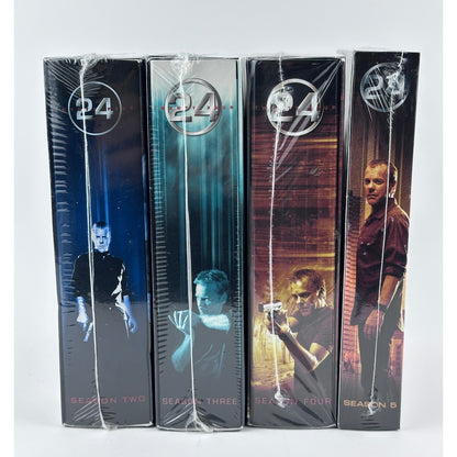 24 Seasons 2-5 DVD Box Set Kiefer Sutherland Action Thriller TV Series by Buysaavy