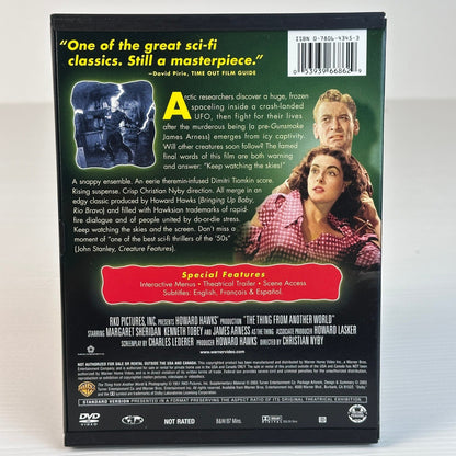The Thing From Another World DVD 1951 Howard Hawks Sci-Fi Horror James Arness by Buysaavy