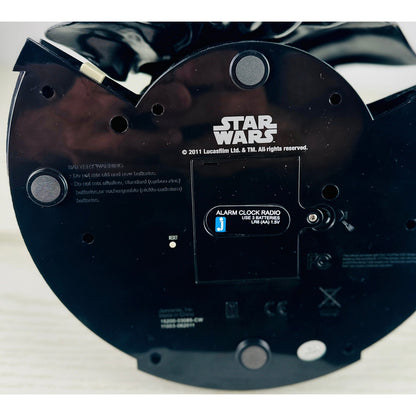 Star Wars Darth Vader Alarm Clock Radio 2011 Jazzwares Digital 15200-03085-CW by Jazwares