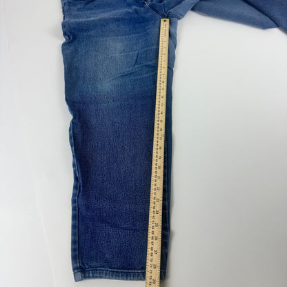 Cherokee Brand Woman Stretch Jeans 16WA Medium Wash Blue Straight Leg Denim by Cherokee Brand