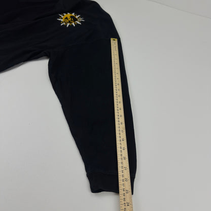Luxe-T Luxury Sport Mens 3X Black Long Sleeve Sun Graphic We R One T-Shirt by Luxe-T