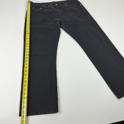 Maxi Milian New York Mens Black Straight Leg Denim Jeans Size 38x32 Dark Wash by Maxi Milian