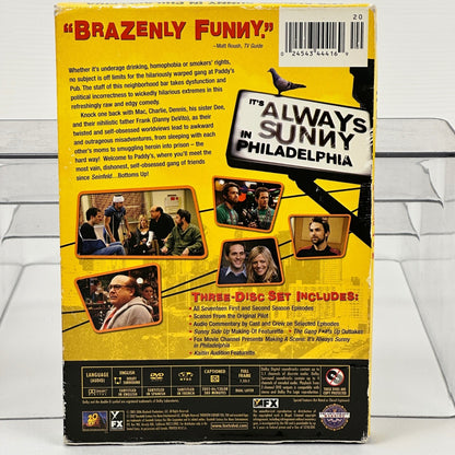 Its Always Sunny in Philadelphia Seasons 1 & 2 DVD Box Set Danny DeVito Comedy by Buysaavy