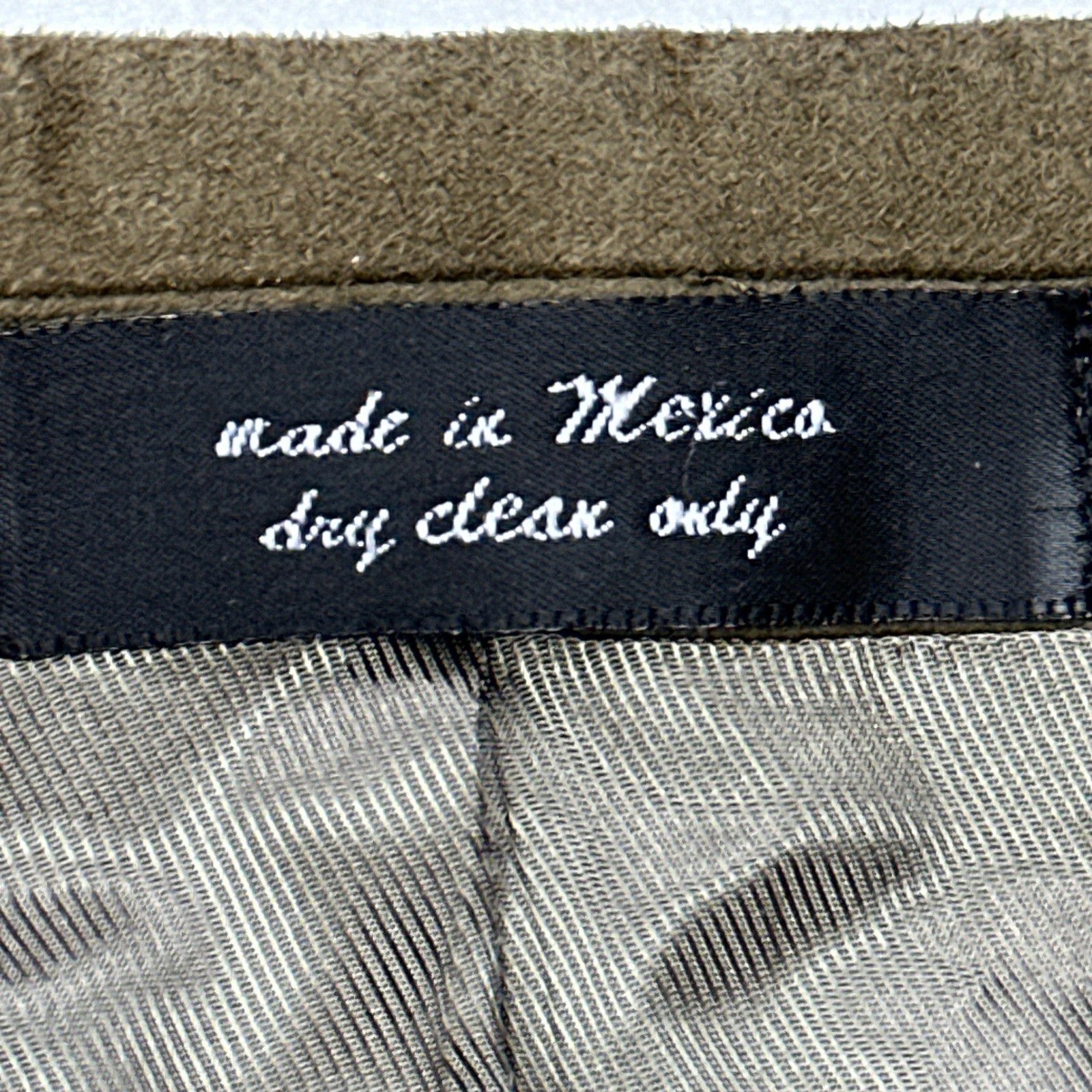 Andrew Fezza Fusion Mens 43R Blazer Olive Brown Faux Suede Sport Coat 2-Button by Andrew Fezza Fusion