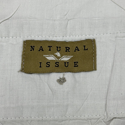 Natural Issue Mens Chino Pants 36x30 Stone Beige 100% Cotton Straight Leg Flat by Natural Issue