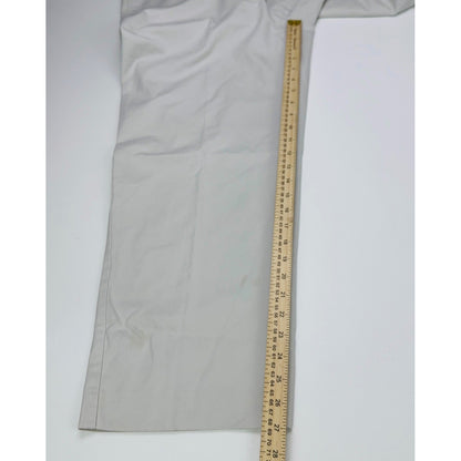 Natural Issue Mens Chino Pants 36x30 Stone Beige 100% Cotton Straight Leg Flat by Natural Issue