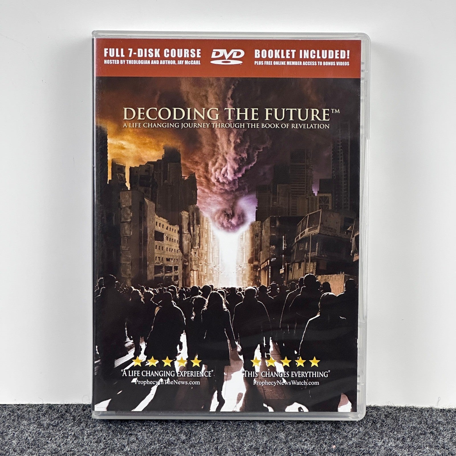 Decoding the Future Book of Revelation 7-Disk DVD Course Jay McCarl Booklet by Buysaavy