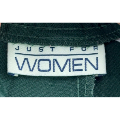 Just For Women Dark Green Elastic Waist Pull On Pants Straight Leg 18WP USA Made by Just For Women