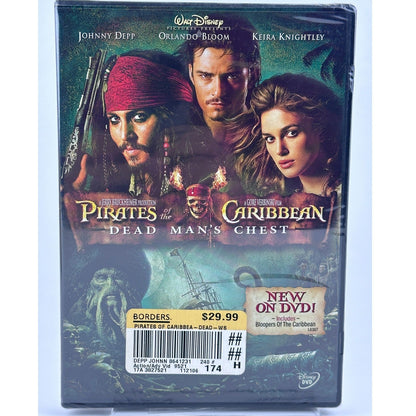 Pirates of the Caribbean: Dead Man's Chest DVD - Standard Edition, Sealed by Buysaavy