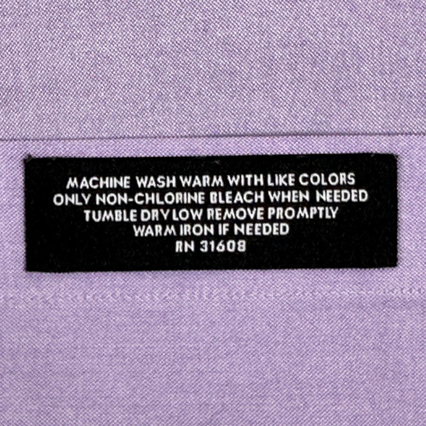 Jos A Bank Travelers Mens Tailored Fit Dress Shirt Lavender 23x33 by Jos. A. Bank