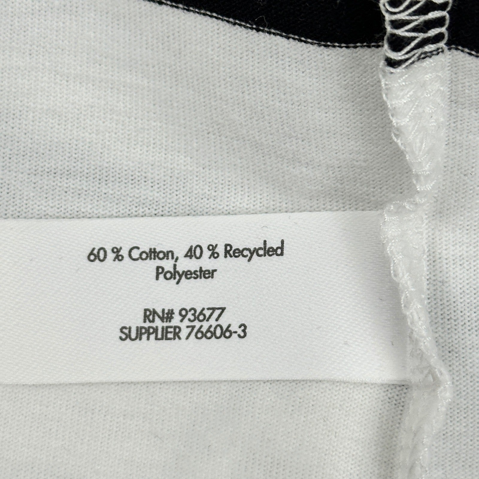 Stylus Mens Black Stripe Short Sleeve Crew Neck T-Shirt SP24STY5032M Medium NWT by Stylus