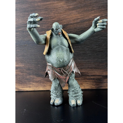 Vintage Harry Potter 2001 Mountain Troll Ogre Action Figure 8" tall w Clothes by Toy Biz