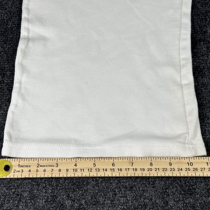 Like An Angel White Capri Sweatpants Plus Size 2X Wide Leg Drawstring Joggers by Like An Angel