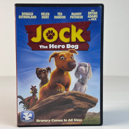 Jock The Hero Dog DVD 2011 Animated Family Movie Donald Sutherland Helen Hunt PG by Buysaavy
