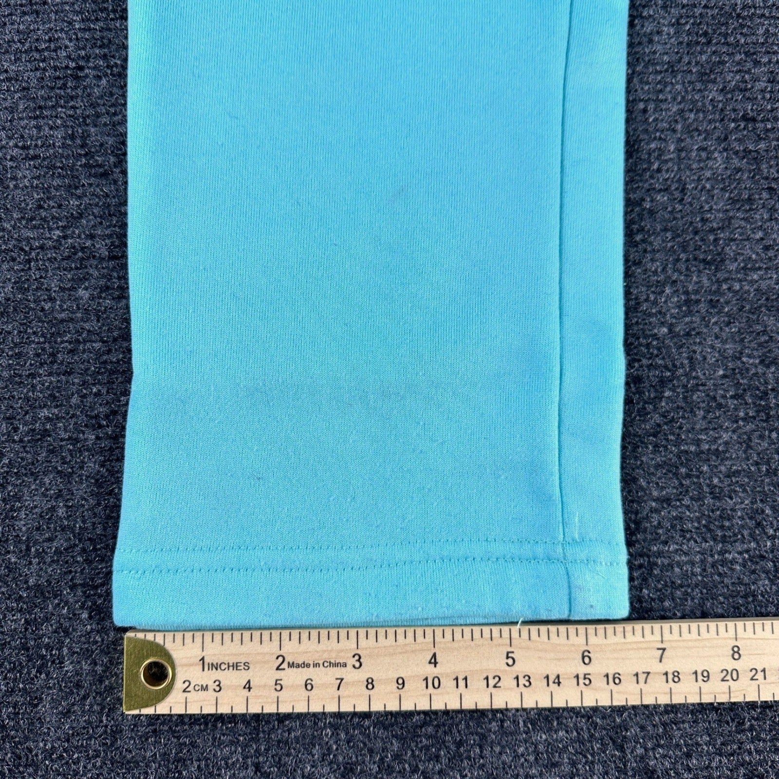 Reason Mens L Teal Cargo Sweatpants Drawstring Pockets Streetwear Casual by Reason
